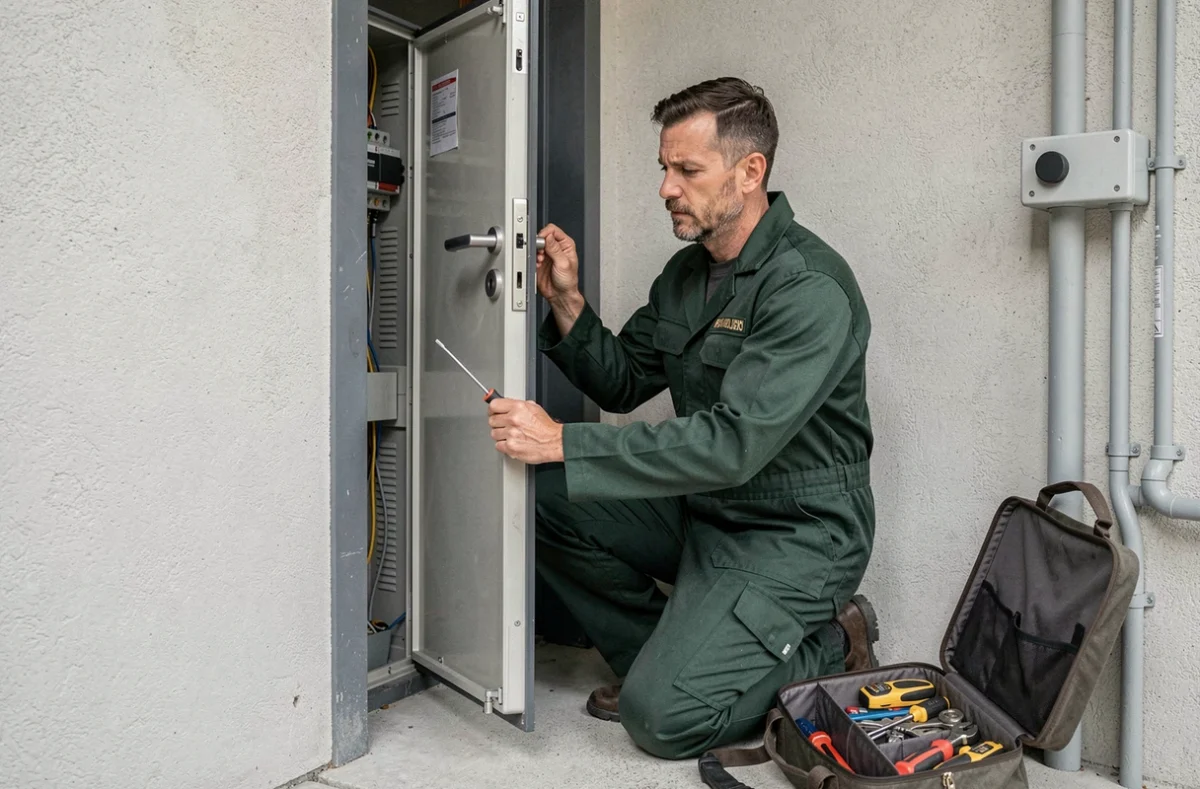 Technicien d'AB Dépan 38 en intervention de dépannage multiservices à Grenoble