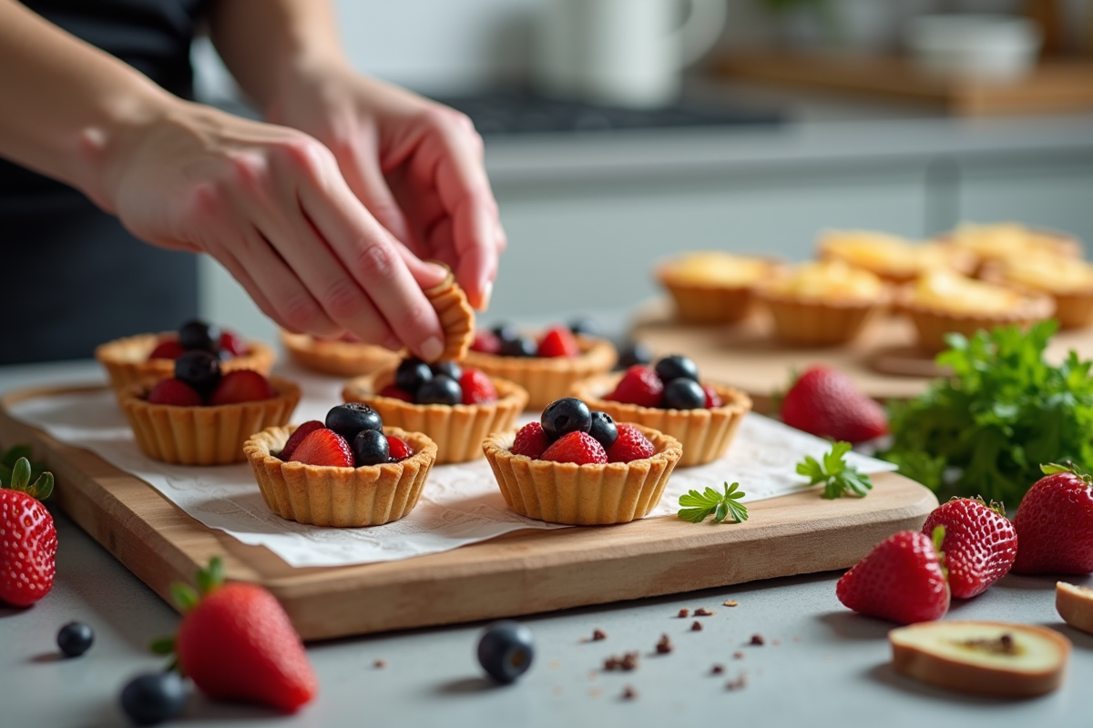 mini tartelettes