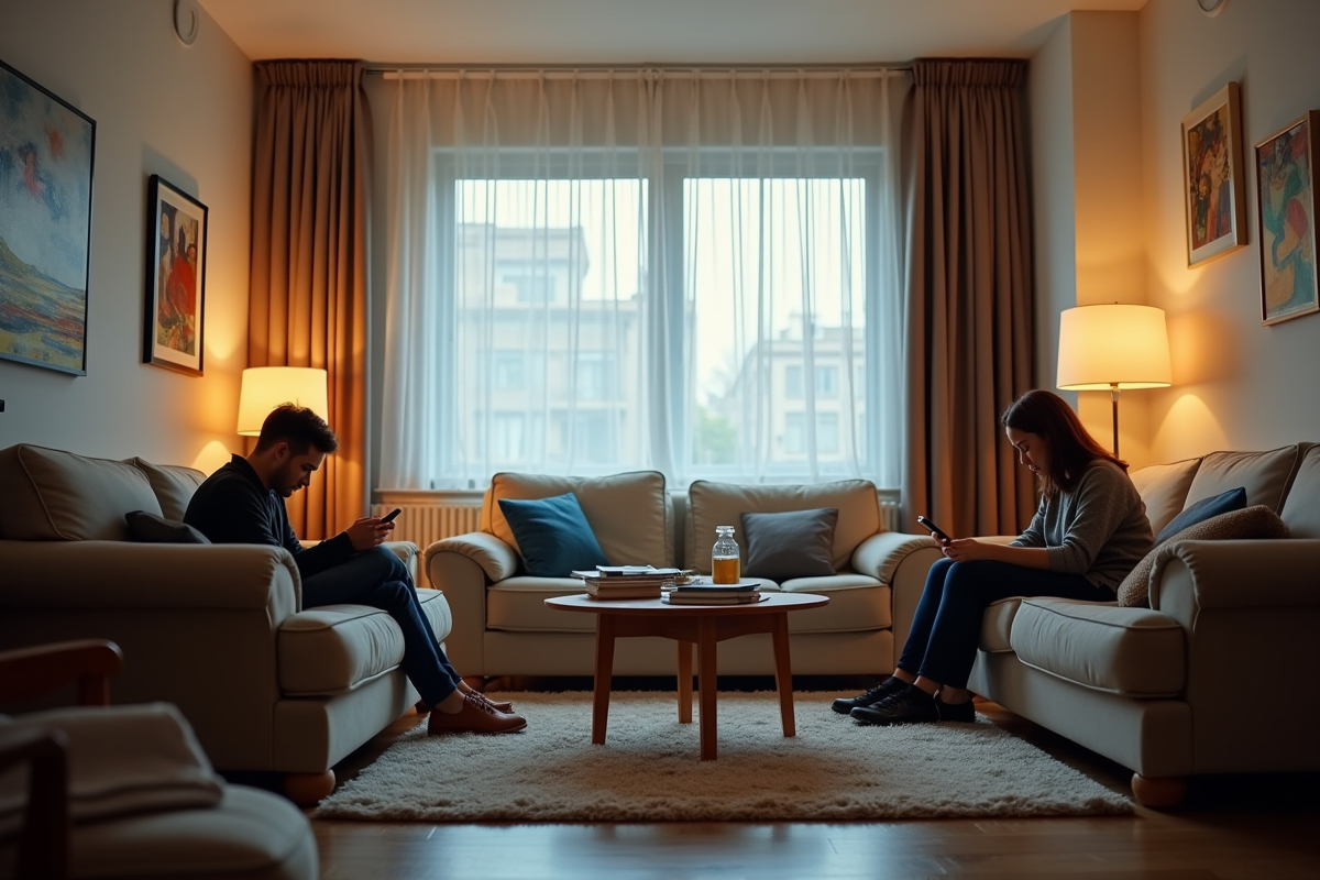 cohabitation difficile