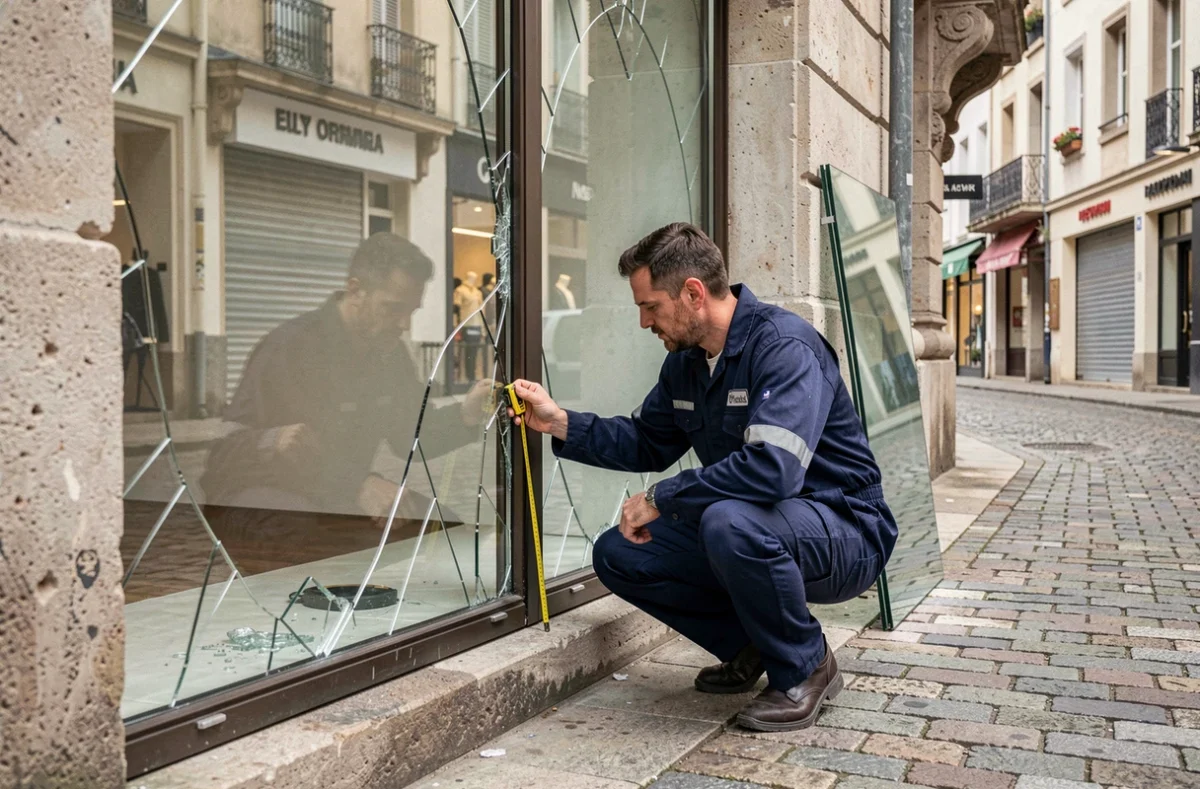 Technicien de Vila-Nova intervenent en serrurerie et vitrerie en Isère